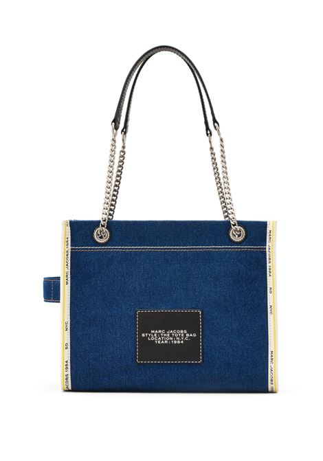 borsa the denim chains medium tote donna blu MARC JACOBS | 2F4HTT018H05473
